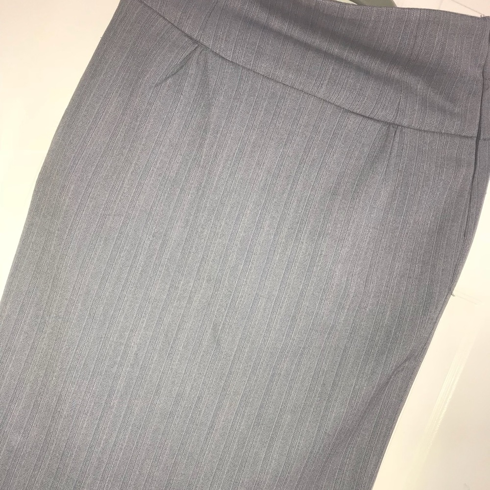 High waisted knee length Skirt